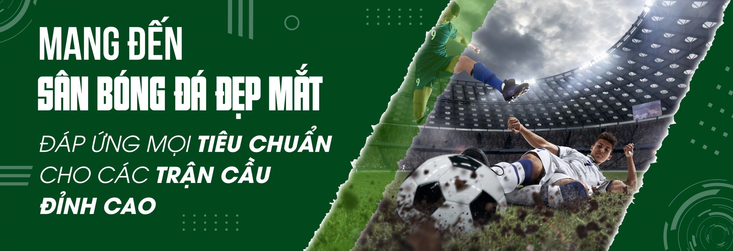 MANG ĐẾN SÂN BÓNG ĐÁ CỎ TỰ NHIÊN ĐẸP MẮT